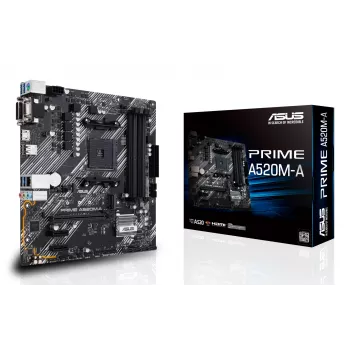 Płyta główna ASUS PRIME A520M-A II/CSM AMD A520 Socket AM4 micro ATX