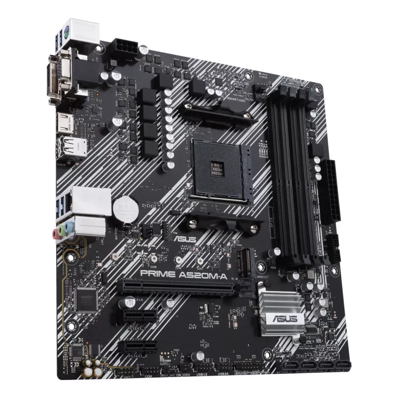 Płyta główna ASUS PRIME A520M-A II/CSM AMD A520 Socket AM4 micro ATX