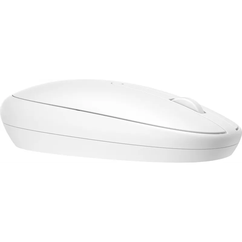 Mysz Bluetooth HP 240 Lunar biały, symetryczna, optyczna, Bluetooth, 1600 DPI, biała