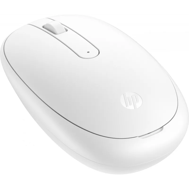 Mysz Bluetooth HP 240 Lunar biały, symetryczna, optyczna, Bluetooth, 1600 DPI, biała