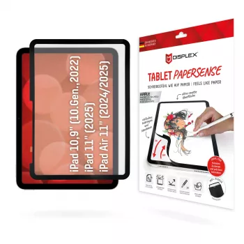 Displex TABLET PAPERSENSE do iPad 10,9 cala (10.)/11 cali (2025)/Air 11 cali (2024/2025), zdejmowana folia do pisania lub rysowania z efektem papieru