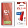 Displex Full Cover Screen Protector (10H) do Samsung Galaxy S24 Ultra, Eco Mounting Frame, Pełne Pokrycie