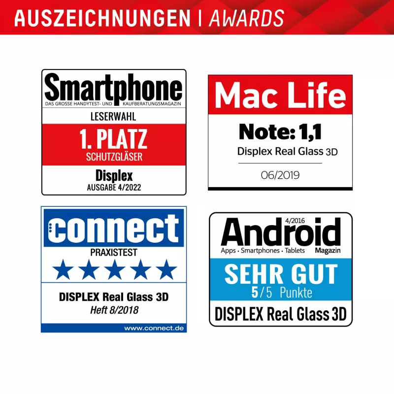 Displex Full Cover Screen Protector (10H) do Samsung Galaxy S24 Ultra, Eco Mounting Frame, Pełne Pokrycie