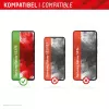 Displex Szkło Hartowane + Etui do Samsung Galaxy S23 FE, Ramka montażowa Eco, odporne na zarysowania