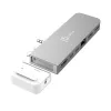 USB Hub j5create JCD395 4K60 Elite Pro przewodowy USB4 z zestawem MagSafe