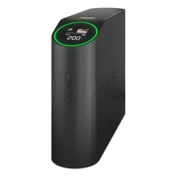 APC Back-UPS Pro BGM2200B-GR - 2200VA/1320W, 4x Schuko i 2x C13, 3x ładowarka USB, port danych USB