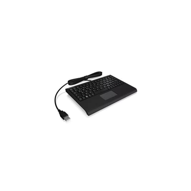 KeySonic ACK-3410 (DE) klawiatura biurowa USB QWERTZ niemiecka czarna
