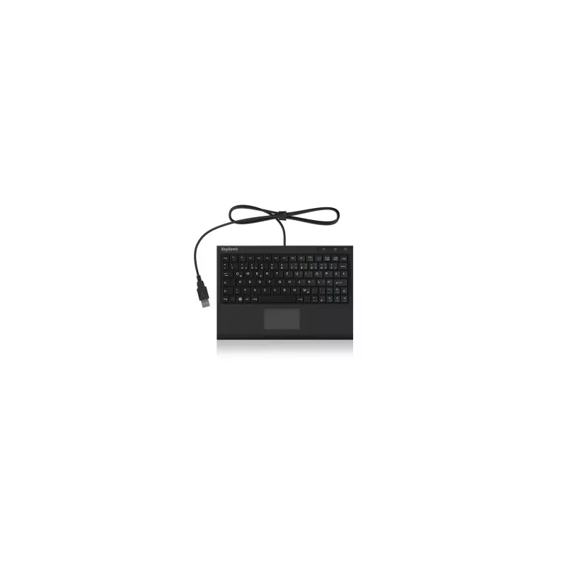 KeySonic ACK-3410 (DE) klawiatura biurowa USB QWERTZ niemiecka czarna