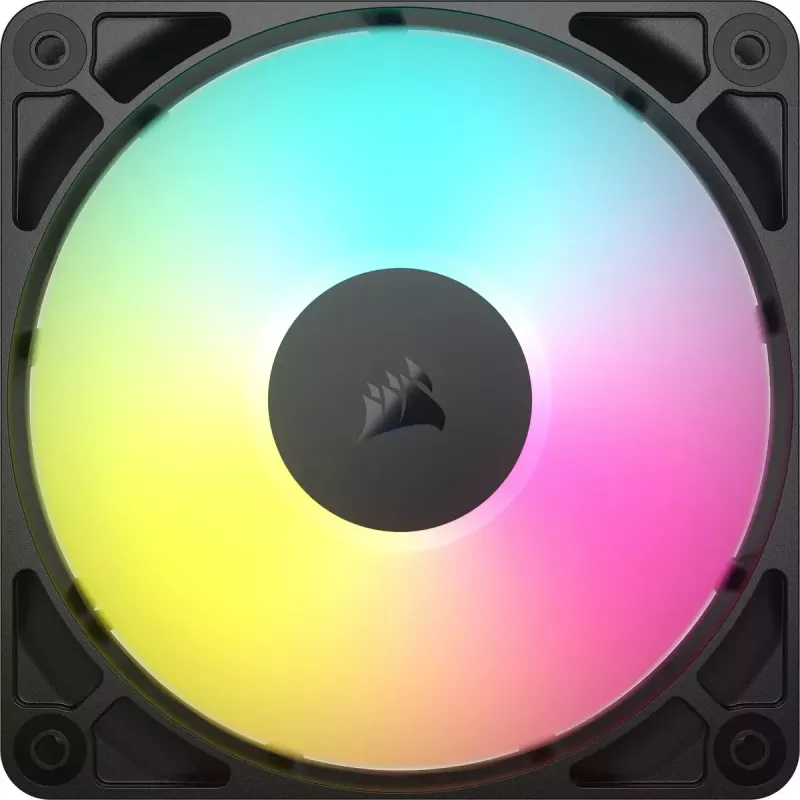 Wentylator Corsair RS120 ARGB do obudowy komputera 12 cm Czarny