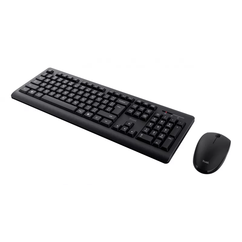 Trust Primo klawiatura Mysz w zestawie Office RF Wireless QWERTZ niemiecka Czarna