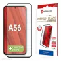Displex Premium Szkło Ochronne (Pełna Osłona, 10H) do Samsung Galaxy A56, Eko Ramka Montażowa, Pełna Osłona