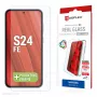 Displex Szkło Ochronne (10H) do Samsung Galaxy S24 FE, Eko Ramka Montażowa, odporne na zarysowania