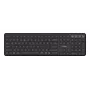 Klawiatura Trust Vaiya Home/Office RF Wireless + Bluetooth QWERTZ niemiecka czarna