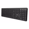 Klawiatura Trust Vaiya Home/Office RF Wireless + Bluetooth QWERTZ niemiecka czarna