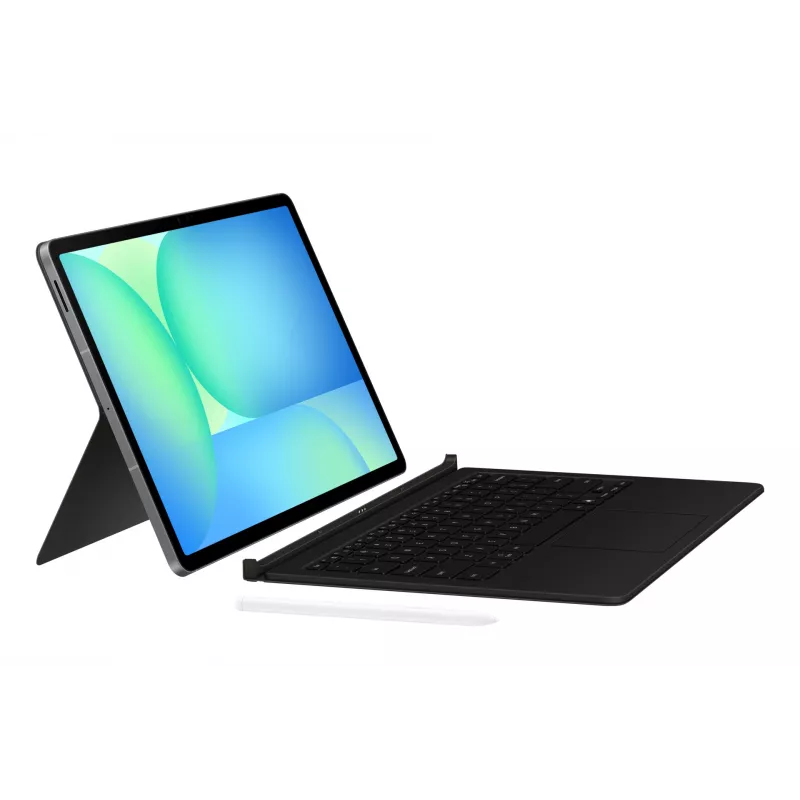 Klawiatura Samsung EF-DX625 QWERTZ niemiecka Pogo Pin czarna
