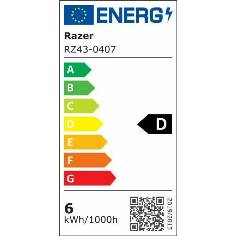Lampa stołowa Razer Aether RZ43-04070100-RGWB RGB z regulowaną jasnością