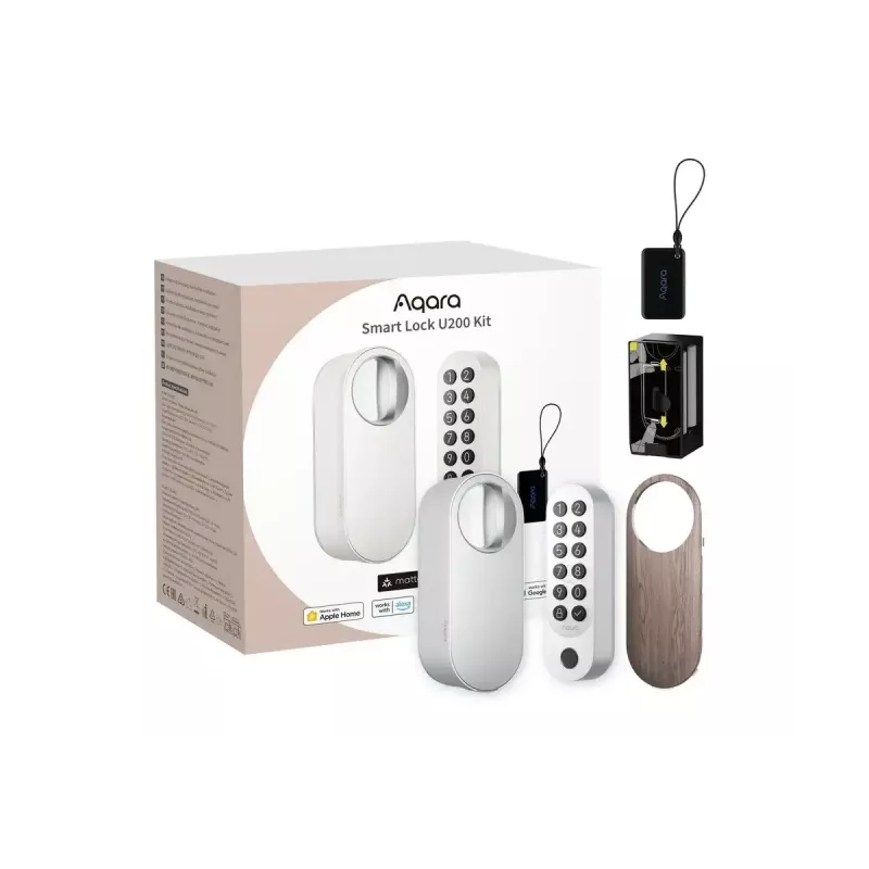 Zestaw Aqara Smart Lock U200 Kit (EL-D02DW), biały