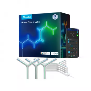 Govee Glide RGBIC Y Lights Inteligentna lampa ścienna Wi-Fi/Bluetooth 72 W