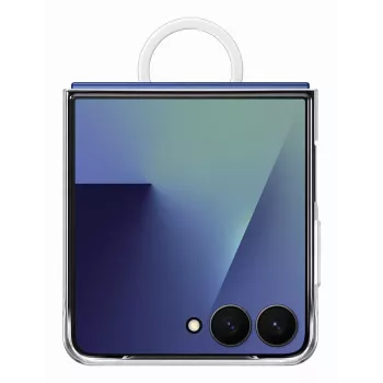 Etui ochronne Samsung Galaxy Z Flip7 — Clear, model EF-QF766CTEGWW