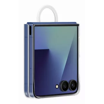 Etui ochronne Samsung Galaxy Z Flip7 — Clear, model EF-QF766CTEGWW