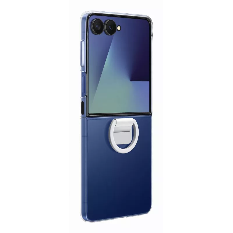 Etui ochronne Samsung Galaxy Z Flip7 — Clear, model EF-QF766CTEGWW