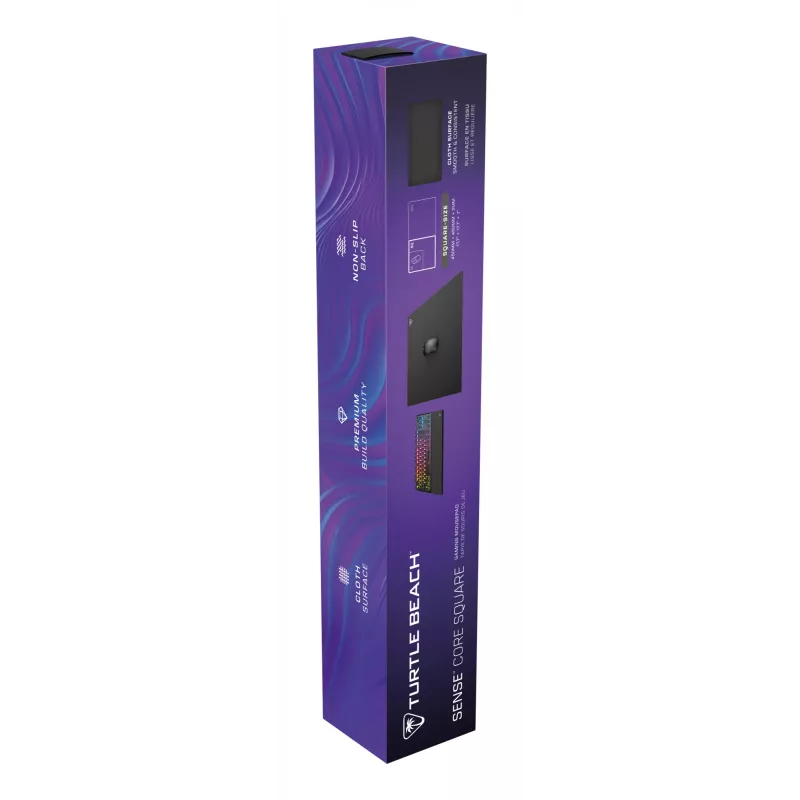 Podkładka pod mysz Turtle Beach Sense Core Square Gaming, czarna