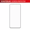 Displex Premium Ochrona ekranu (Full Cover, 10H) dla Samsung Galaxy S25 FE/S24 FE, ekologiczna ramka montażowa, Full Cover