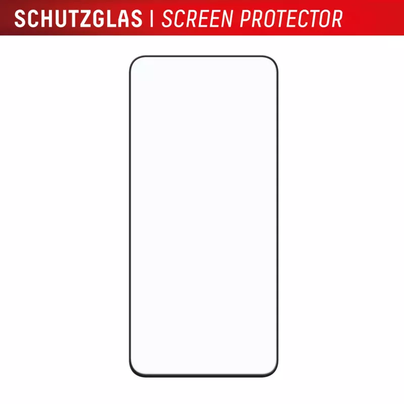 Displex Premium Ochrona ekranu (Full Cover, 10H) dla Samsung Galaxy S25 FE/S24 FE, ekologiczna ramka montażowa, Full Cover