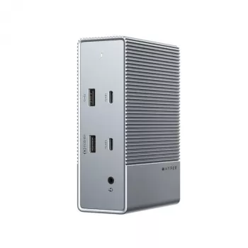 Targus HDG215-EUZ hub interfejsu USB 3.2 Gen 2 (3.1 Gen 2) Type-C srebrny