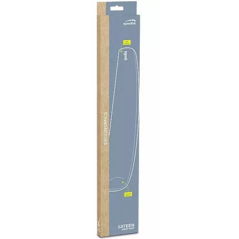 Podkładka pod nadgarstki z pianki SPEEDLINK SATEEN SL-620801-BK