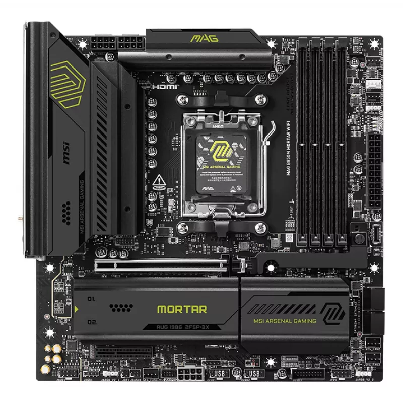 MSI MAG B850M MORTAR WIFI płyta główna AMD B850 Socket AM5 micro ATX
