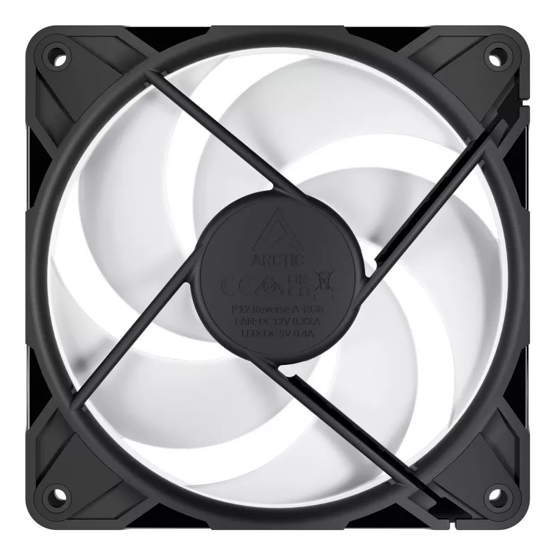 ARCTIC Freezer P12 Pro Reverse A-RGB - 3 szt. Wentylator obudowy komputera 12 cm Czarny 3 szt.