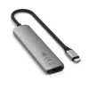 Satechi ST-P6SM Hub USB Type-C 10000 Mbit/s Szary
