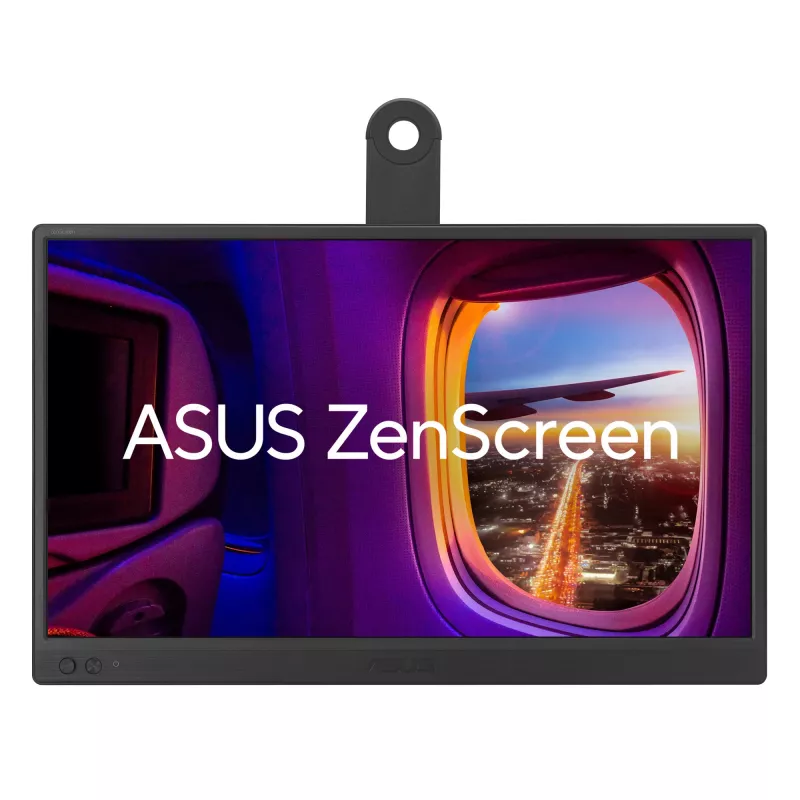 ASUS ZenScreen MB169CK monitor komputerowy 39,6 cm (15,6 cala) 1920 x 1080 pikseli Full HD LCD Czarny