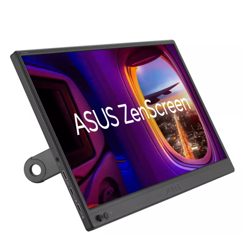 ASUS ZenScreen MB169CK monitor komputerowy 39,6 cm (15,6 cala) 1920 x 1080 pikseli Full HD LCD Czarny