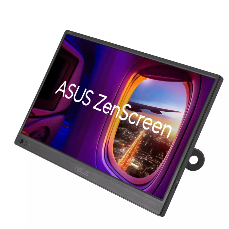 ASUS ZenScreen MB169CK monitor komputerowy 39,6 cm (15,6 cala) 1920 x 1080 pikseli Full HD LCD Czarny
