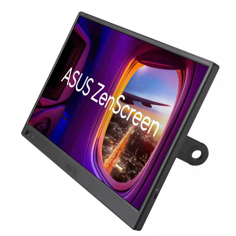 ASUS ZenScreen MB169CK monitor komputerowy 39,6 cm (15,6 cala) 1920 x 1080 pikseli Full HD LCD Czarny