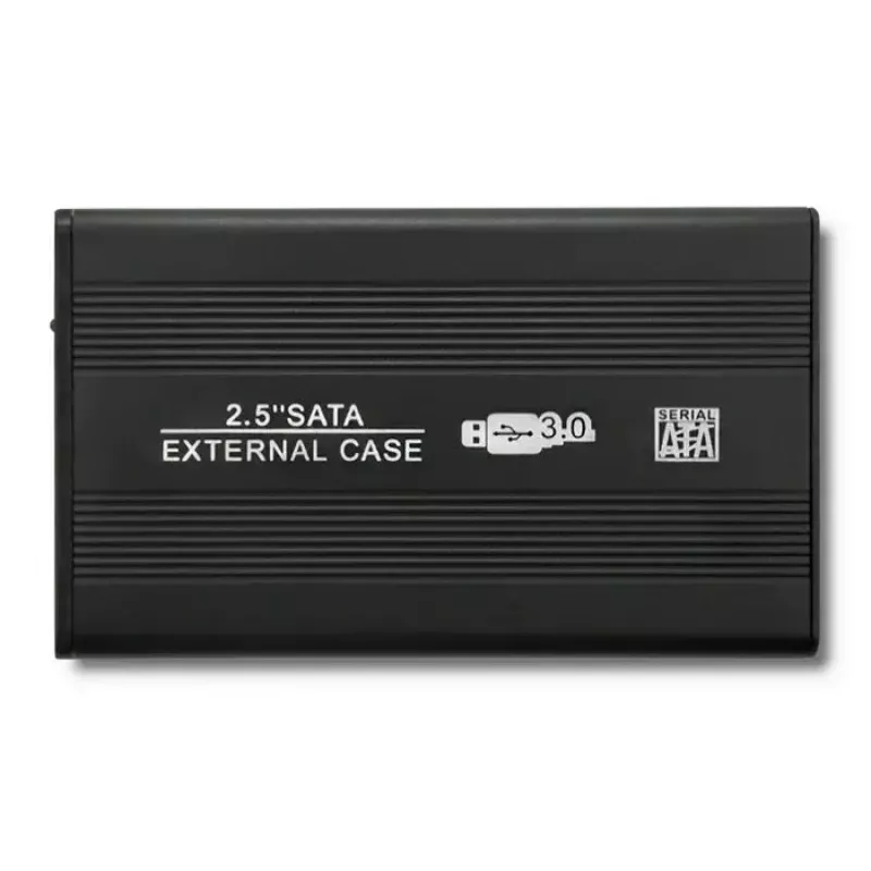 Obudowa HDD/SSD QOLTEC 51861 na dyski 2,5 cala SATA3, USB 3.0, czarna