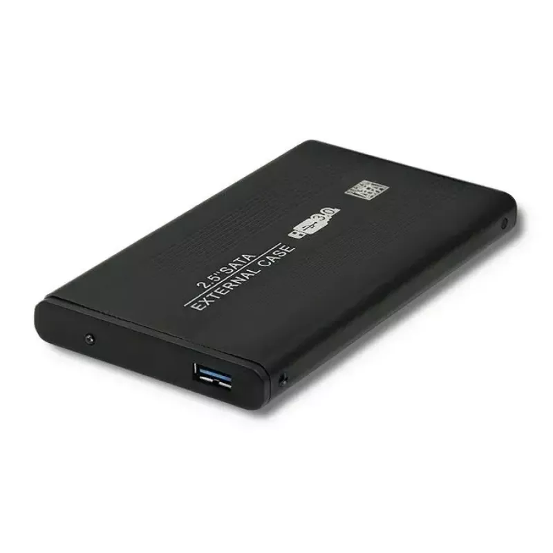 Obudowa HDD/SSD QOLTEC 51861 na dyski 2,5 cala SATA3, USB 3.0, czarna