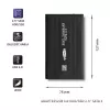 Obudowa HDD/SSD QOLTEC 51861 na dyski 2,5 cala SATA3, USB 3.0, czarna