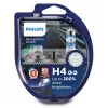 Philips RacingVision GT200 12342RGTS2 Wysoka wydajność, 60 W, 12 V, H4, Halogen, 3600 K, 2 szt.