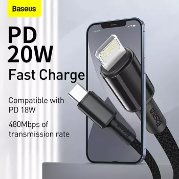 Kabel Lightning Baseus CATLGD-A01 2m Czarny