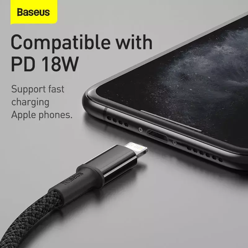 Kabel Lightning Baseus CATLGD-A01 2m Czarny