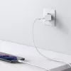 Baseus Super Si Ładowarka sieciowa biała szybkie ładowanie 12V 1xUSB-C