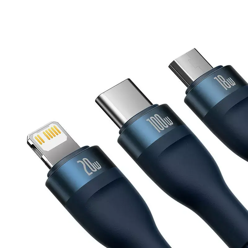 Kabel USB typu C na USB typu A Baseus Flash Series II 100 W 1,2 m