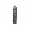 Listwa zasilająca ARMAC Multi M3 — 3 gniazda, kabel 5 m, czarna