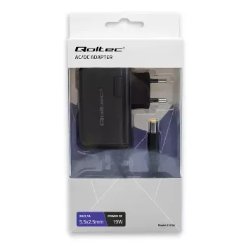 Zasilacz Qoltec 51034 Wewnętrzny 19W Czarny 220-240V