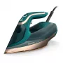 Żelazko parowe Philips DST8030/70 — 3000 W, stopa SteamGlide Elite, zbiornik 0,35 L, 1,78 kg, para pionowa, zielony