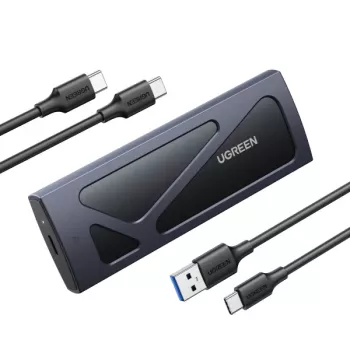 Obudowa SSD Ugreen 15512 M.2 10 Gbit/s Czarno-szara