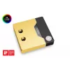 Blok wodny EK Water Blocks Mosiądz Miedź Czarny Złoty